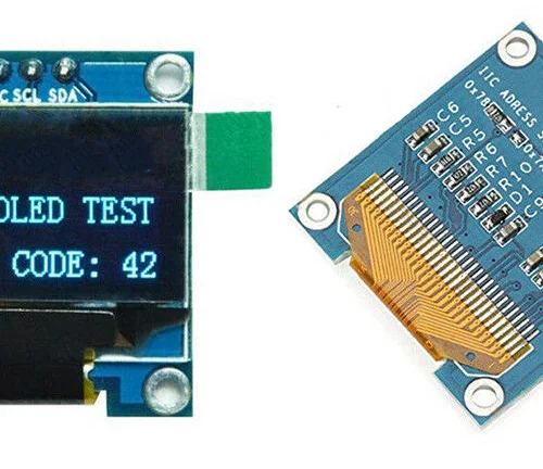 0.96 / 0.91 / 1.3 OLED Display Module for Arduino, Raspberry osv (flere valg)
