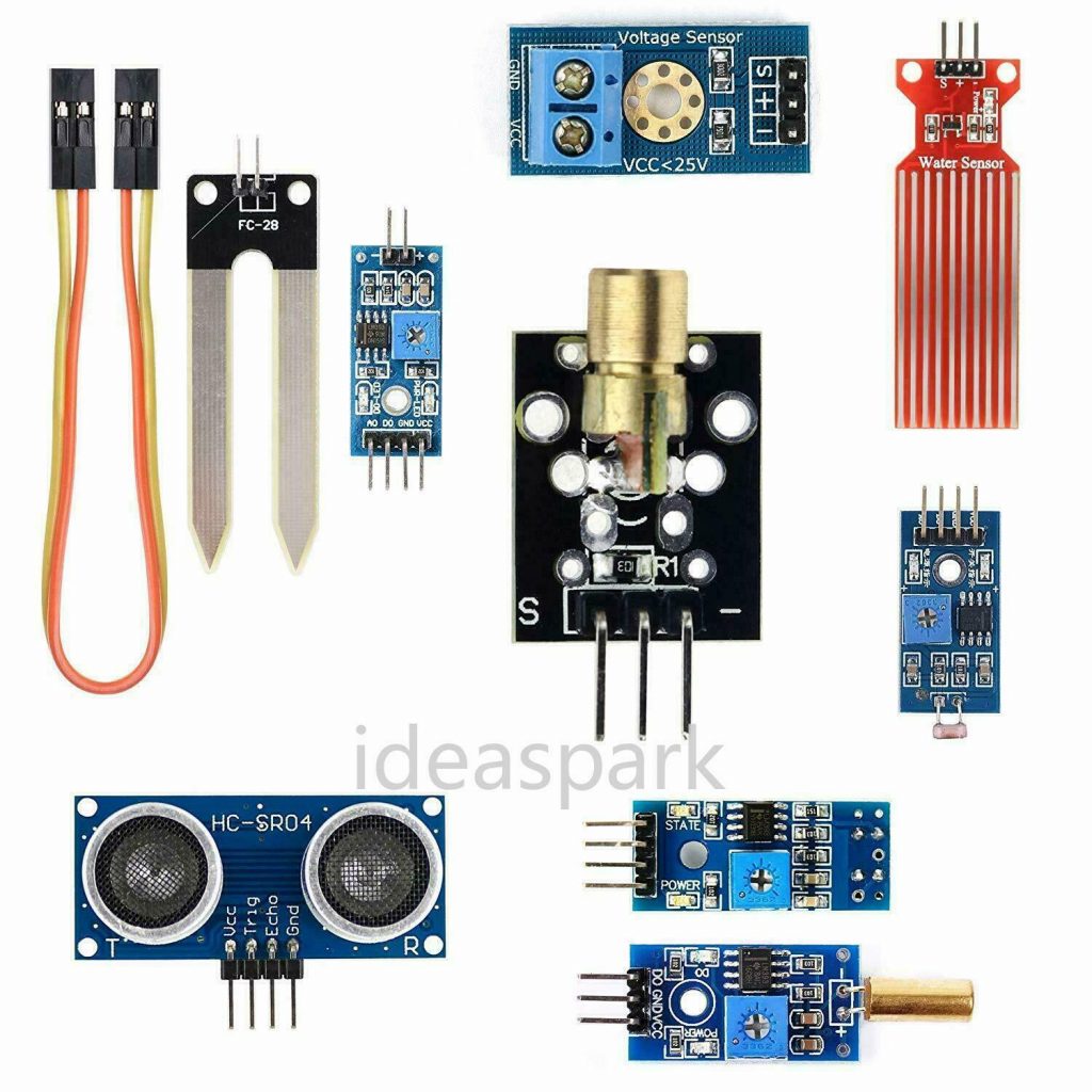 Arduino Kit med 22 sensormoduler – Sensor Modules Kit for Arduino ...