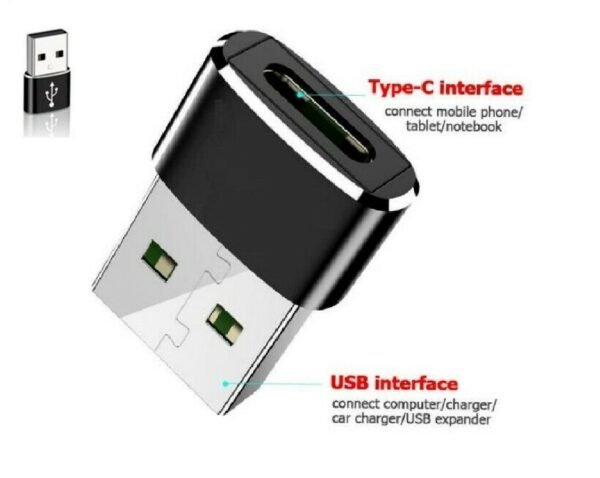 USB C til USB adapter