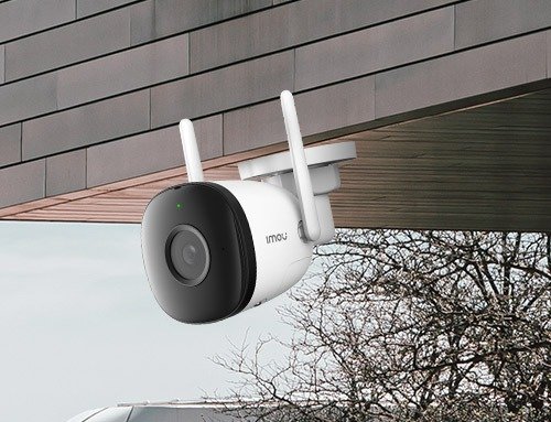 IMOU Bullet 2 utendørs overvåkingskamera med AI-teknologi, skylagring