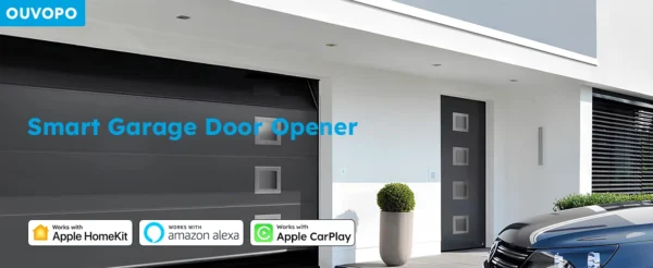 Smart WiFi Garasjeportåpner med Apple HomeKit – Enkel styring rett fra mobilen - Bilde 4