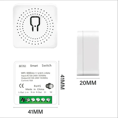 Mini Smart Switch Wifi 16A