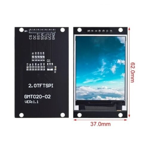 2Inch TFT Module Serial Screen 240×320 LCD Screen ST7789V