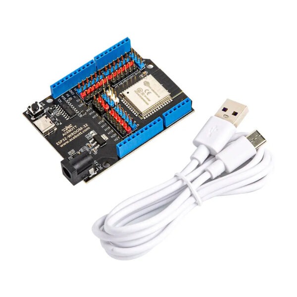 ACEBOTT QA007 ESP32 Max V1.0 – Kraftig WiFi- og Bluetooth-utviklingskort med 1M Type-C-kabel